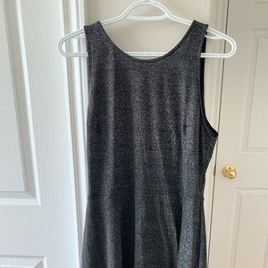 Sparkly silver dress
